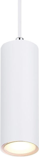 Globo Lighting Robby Висящо Осветително Тяло Бял с Цокъл GU10 9см.