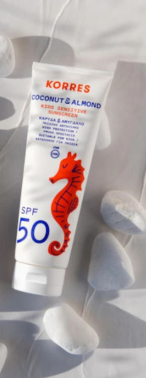 Korres Coconut & Almond Kids Sunscreen Emulsion for Face & Body SPF50 250ml