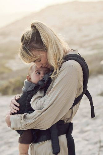 BabyBjorn Classic Carrier Harmony 3D Mesh Black with Maximum Weight 15kg