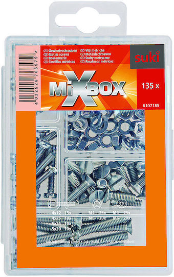 ArteLibre Antrenor Screw Hexagonal Metalic 135buc în Casetă