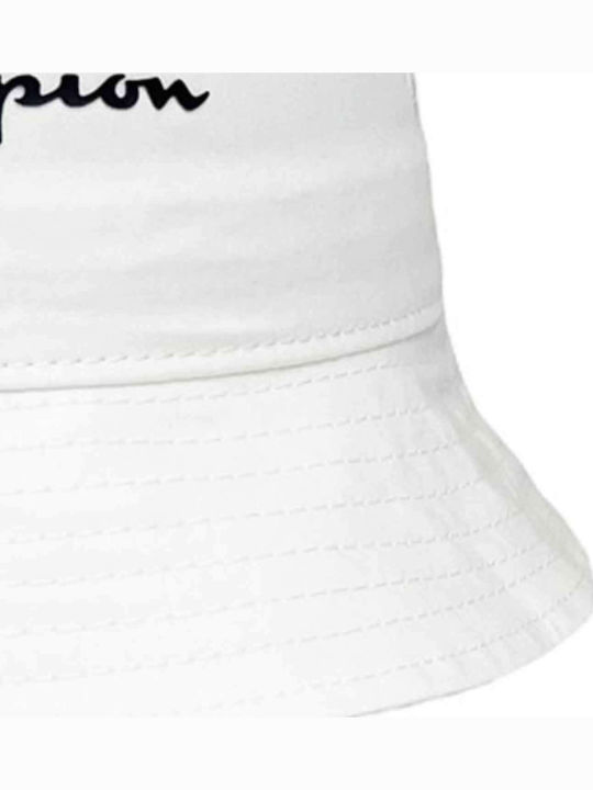 Champion Υφασμάτινo Ανδρικό Καπέλο Στυλ Bucket Λευκό