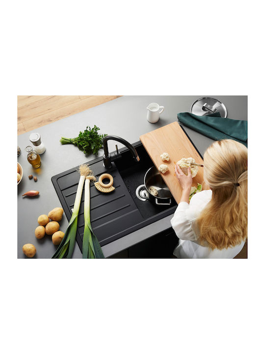 Blanco Legra XL 6 S 527274 Drop-In Chiuvetă din Granit Sintetic L86xW50cm Volcano Grey