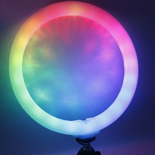 Factory RD-30 RGB LED Ринг Лампа 30см с Пръстенова Светлина за Мобилен
