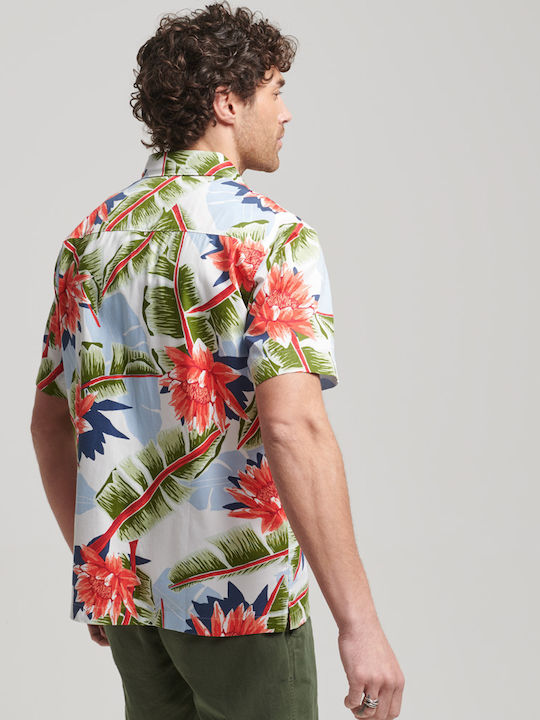 Superdry Optic Banana Πουκάμισο Πολύχρωμο