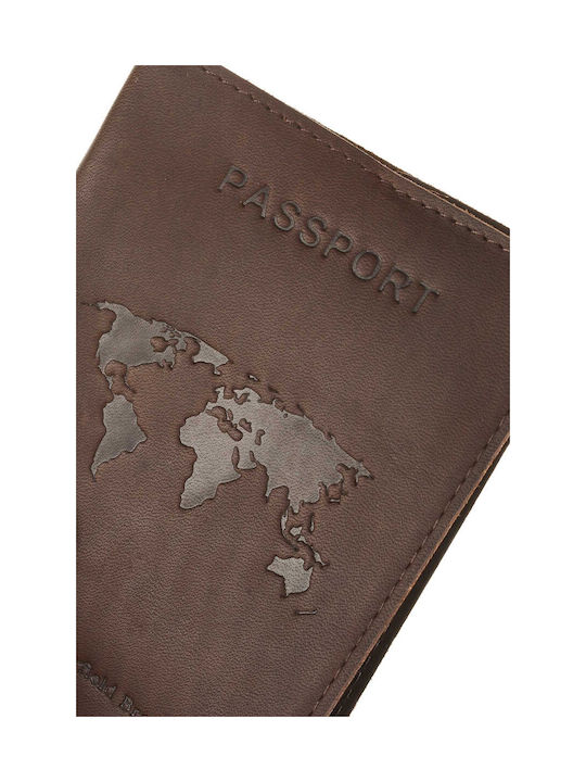 The Chesterfield Brand Passport Case Leather Brown C08.0488-01