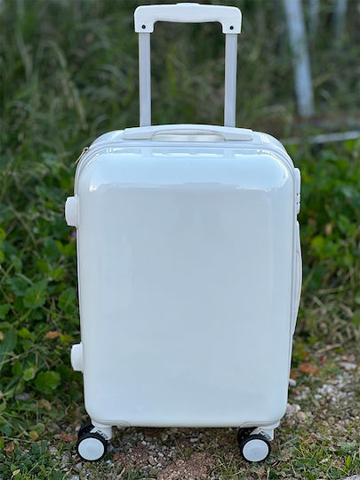 Riniotis Valiză Trolley De Botez Off White 35x22x55 cm