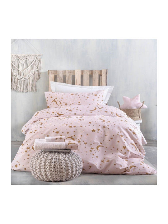 Rythmos Moonlight Kids Cotton Pillowcase Set 50x70cm Pink 203-101-2317