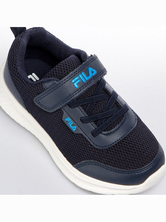 Campilio 3 V Kids Sneakers with Scratch Navy Blue