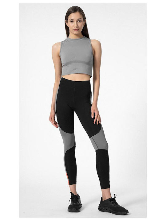 4F Women's Cropped Training Legging Black