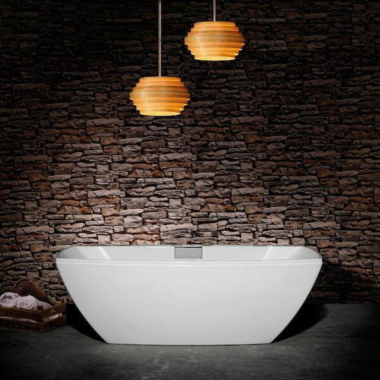 Carron Bathrooms Celsius Μπανιέρα Ελεύθερης Τοποθέτησης Ακρυλική 191x91cm