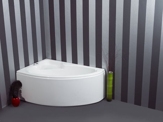 Sanitec Lydia R Дясна гърба на ваната Акрил 125x90см