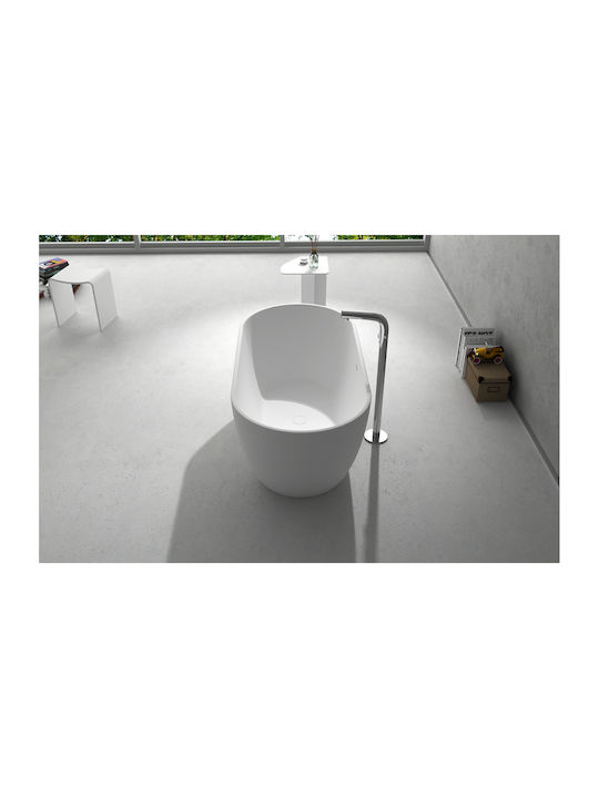 Acrilan Evelyn Acrylic Freestanding Bathtub 170x80cm