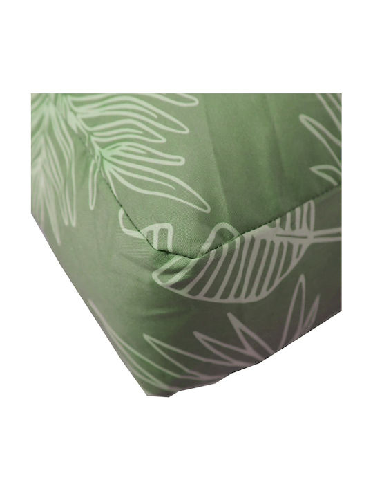 vidaXL Garden Chair Cushions Pallet with Backrest Green 2 Pieces 120x80cm