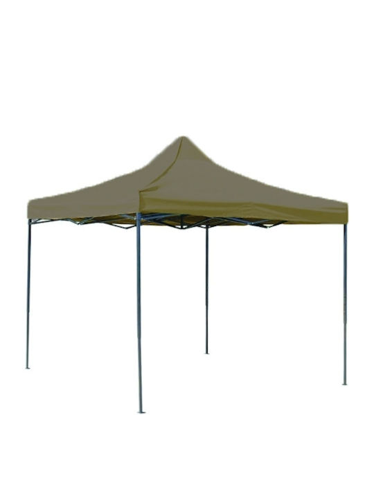 Faltbarer Pavillon Garten KIOSK-3X3GREY Gray 3x3m