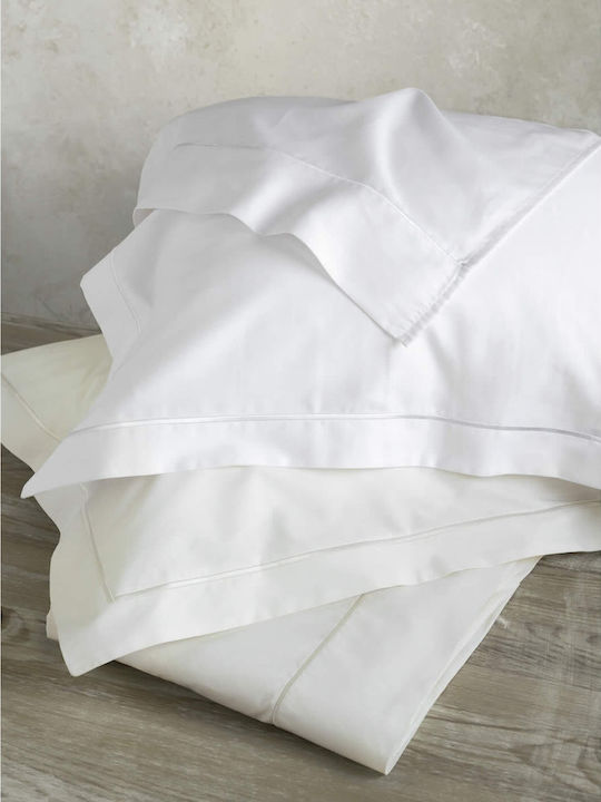 Nima Forever Σετ Νυφικά Σεντόνια King Size 4τμχ Ivory 270x280cm