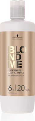 Schwarzkopf Blondme Premium Υγρό Οξυζενέ Μαλλιών 20Vol 1000ml