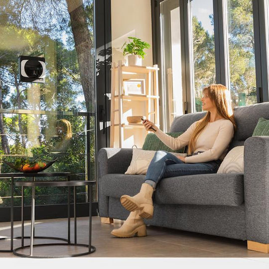 Cecotec Conga Windroid 1290 DoubleSpray Καθαριστής Τζαμιών Ρομπότ Ρεύματος Μαύρος