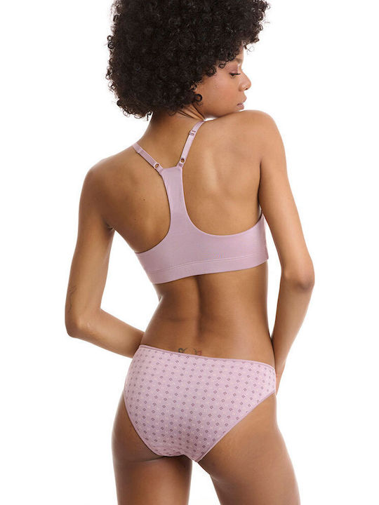 Bamboo Women's Slip 2Pack Black/Pink