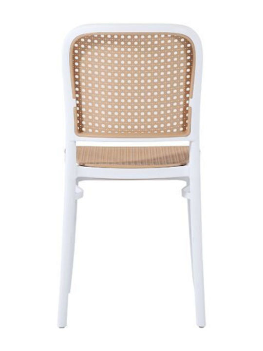Scaun de exterior Polipropilenă Alb 41x49x102cm