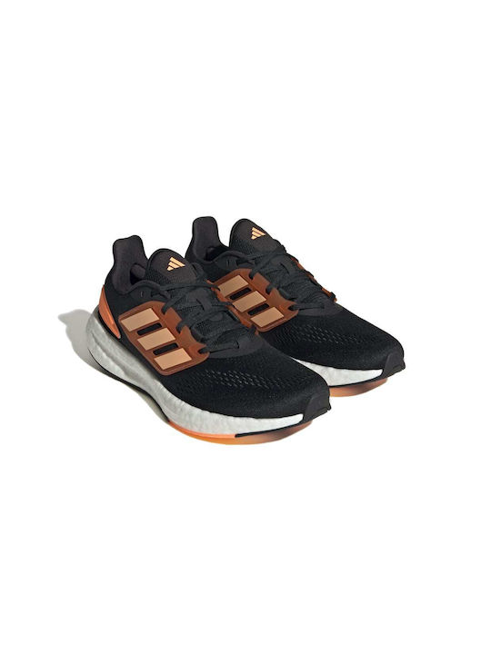 adidas Pureboost 22 Running Core Black / Acid Orange / Preloved Red