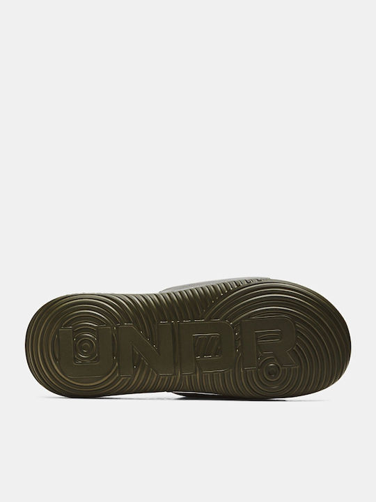 Ansa Fixed Men's Slides Khaki
