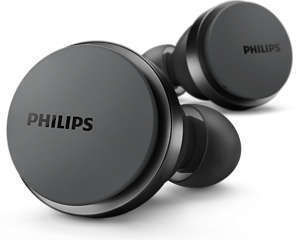 Philips TAT8506 In-ear Bluetooth Handsfree Ακουστικά με Αντοχή στον Ιδρώτα και Θήκη Φόρτισης Μαύρα
