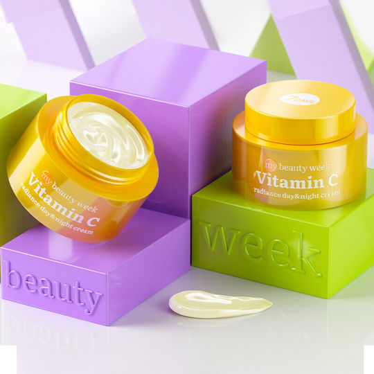 7DAYS Vitamin C Κρέμα Προσώπου για Ενυδάτωση & Λάμψη με Βιταμίνη C 50ml