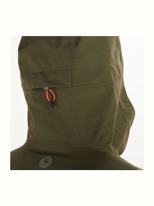 Minimalist Geci Barbati Iarna Hardshell Waterproot și cu Protecție Împotriva Vântului Kaki