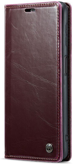 Caseme 003 Wallet Δερματίνης Μπορντό (Galaxy A23 4G / Galaxy A23 5G)