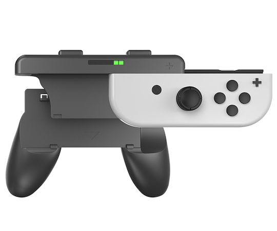 Jys Hand Grip Χειριστηρίου για Switch σε Μαύρο χρώμα