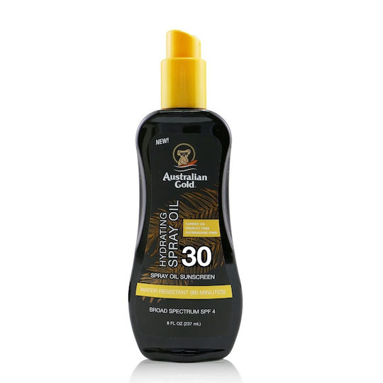 Australian Gold Exotic Blend Αδιάβροχο Αντηλιακό Λάδι Σώματος SPF30 σε Spray 237ml