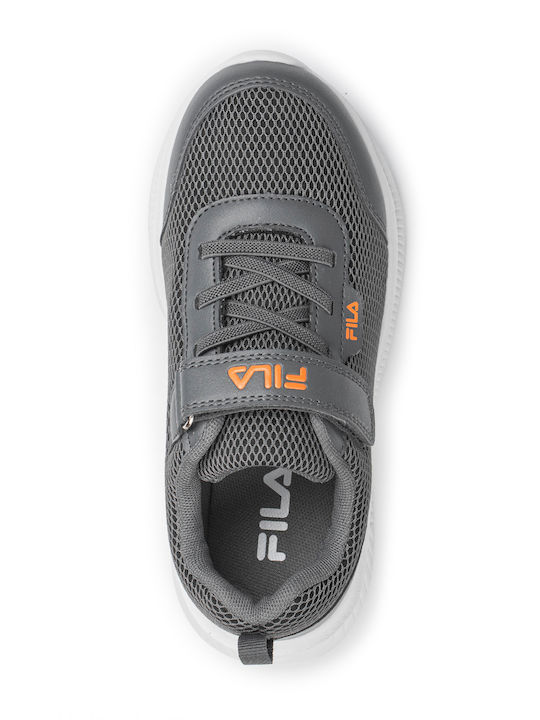 Campilio 3 V Παιδικά Sneakers με Σκρατς Γκρι