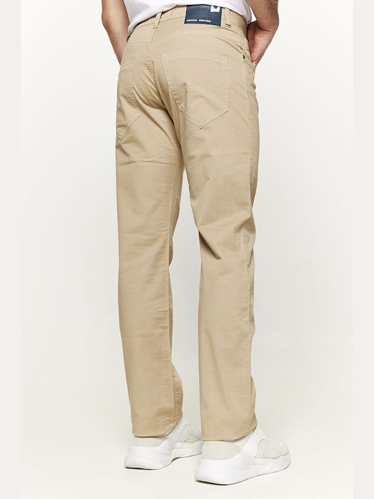 Edward Jeans Men's Trousers Beige