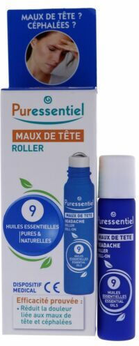 Puressentiel Headache Roller Ulei Esențial Bio 5ml