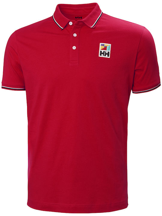 Herrenblusen Polo T-Shirt Rot