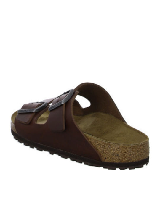 Arizona Men's Sandals Vintage Wood Roast Narrow Fit