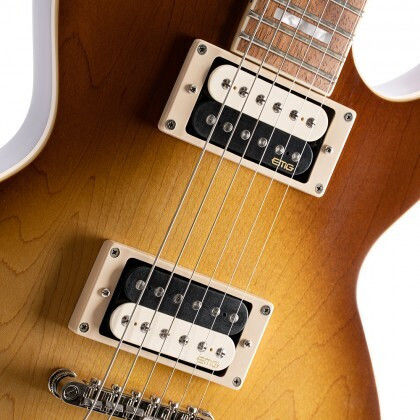 Cort Electric Guitar 6 Strings with HH Pickups Arrangement Burst