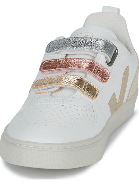 Kinder Sneakers mit Klettverschluss Weiß
