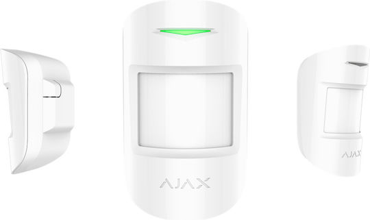 Ajax Systems MotionProtect Plus PET Wireless RF Curtain Motion Sensor Microwave & Infrared 80° Range 12m