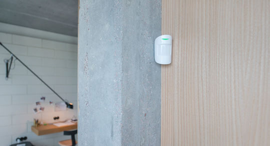Ajax Systems MotionProtect Plus PET Wireless RF Curtain Motion Sensor Microwave & Infrared 80° Range 12m