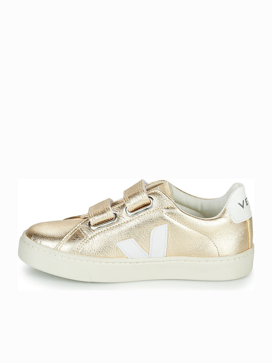 Παιδικά Sneakers με Σκρατς Χρυσά