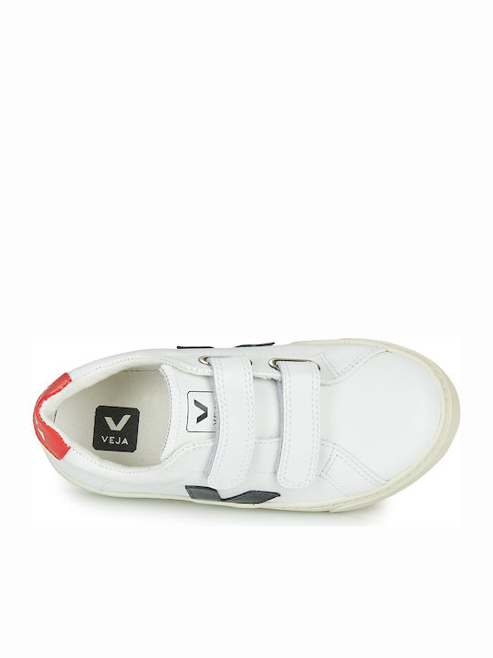 Kids Sneakers with Scratch White
