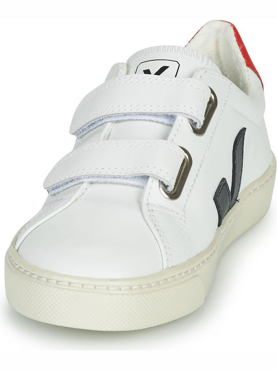 Kids Sneakers with Scratch White