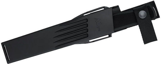 Fallkniven A1pro10 Knife Black Total Length 28.3pcs with Blade made of Steel 16pcs Thickness 7mm with Sheath