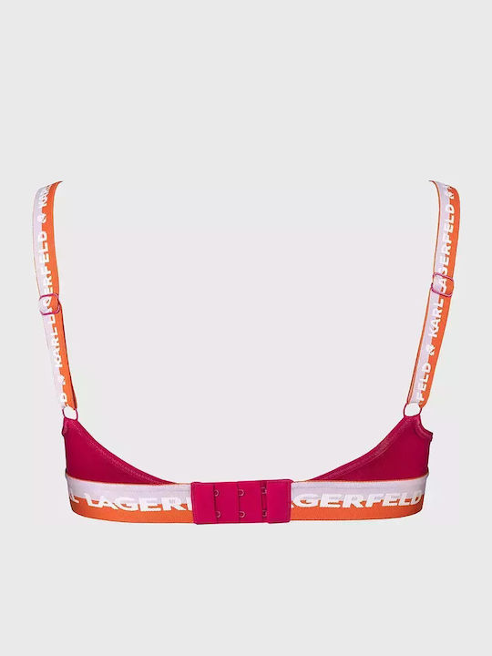 Women's Bra with Light Padding Fuchsia