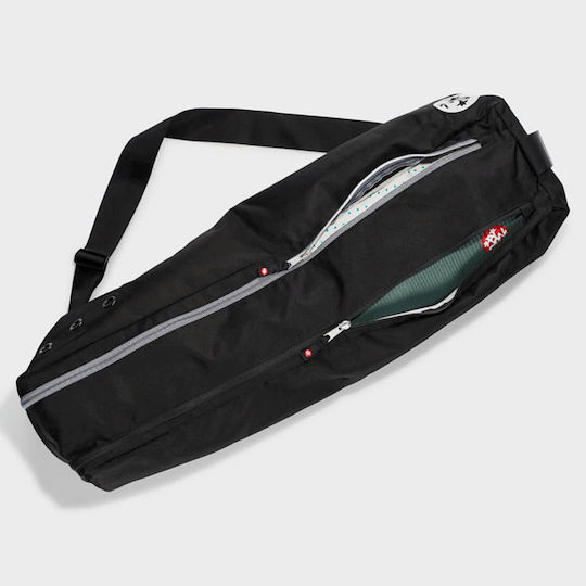 Manduka Go Steady Yoga & Pilates Mat Bag L76 x W21cm & D18cm Black