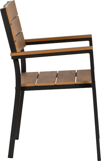 Stuhl Gurara Grey / Walnut 14840039 60x55x86cm Stuhl Gurara Grey / Walnut 14840039 60x55x86cm