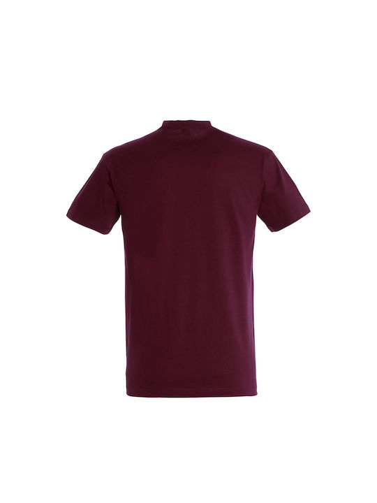 Tricou unisex "Stil Heavy Metal Compozitori Clasici" Burgundy