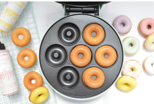 Scrap Cooking Машина за Donuts с 7 Места 700W Бяла