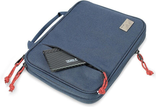 Troika Go Urban Tech Tasche Kabelmanagement Blau BGO34 1Stück